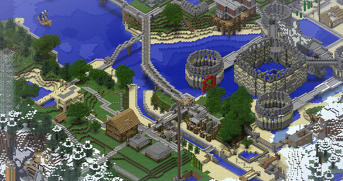 Isometric view of the canal