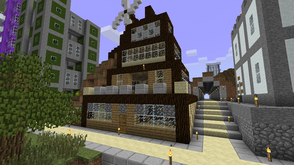 A house-like building bulit by BisotXP
