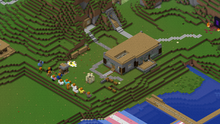 Town spawn,  ospence5's house, and gloms.