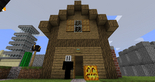 The cabin built by  Subway2073 and  DuskTheOne