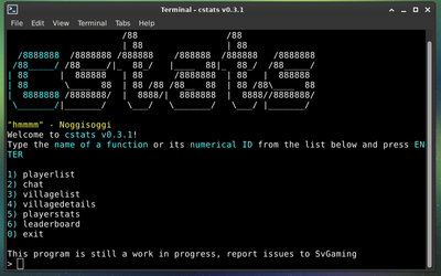 cstats - RetroMC