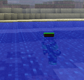 The president underwater mid-chase