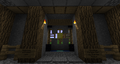 Redstone Activated Jazz at the Stargate Entrance