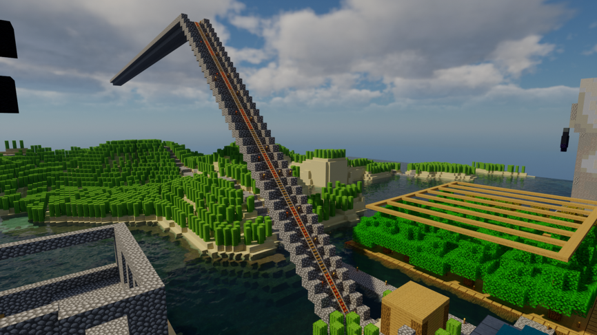 Railway start at cactus village