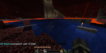 A water pool near spawn.