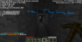 The tunnel they came from (It is dark, so maybe a mob could have spawned, but with the distance its improbable)