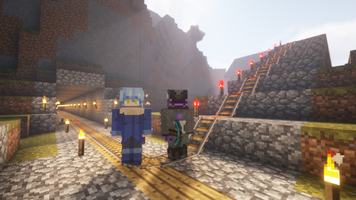 Meeting point of the prebuilt Beetopia Tunnels and the Skybridge railway from Mitéria