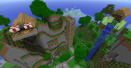 Noise as seen from the spawn building's roof