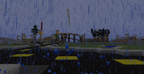 The spawn area of AlpineCity (failure)