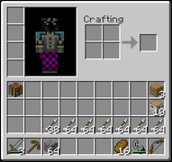 Example inventory layout.